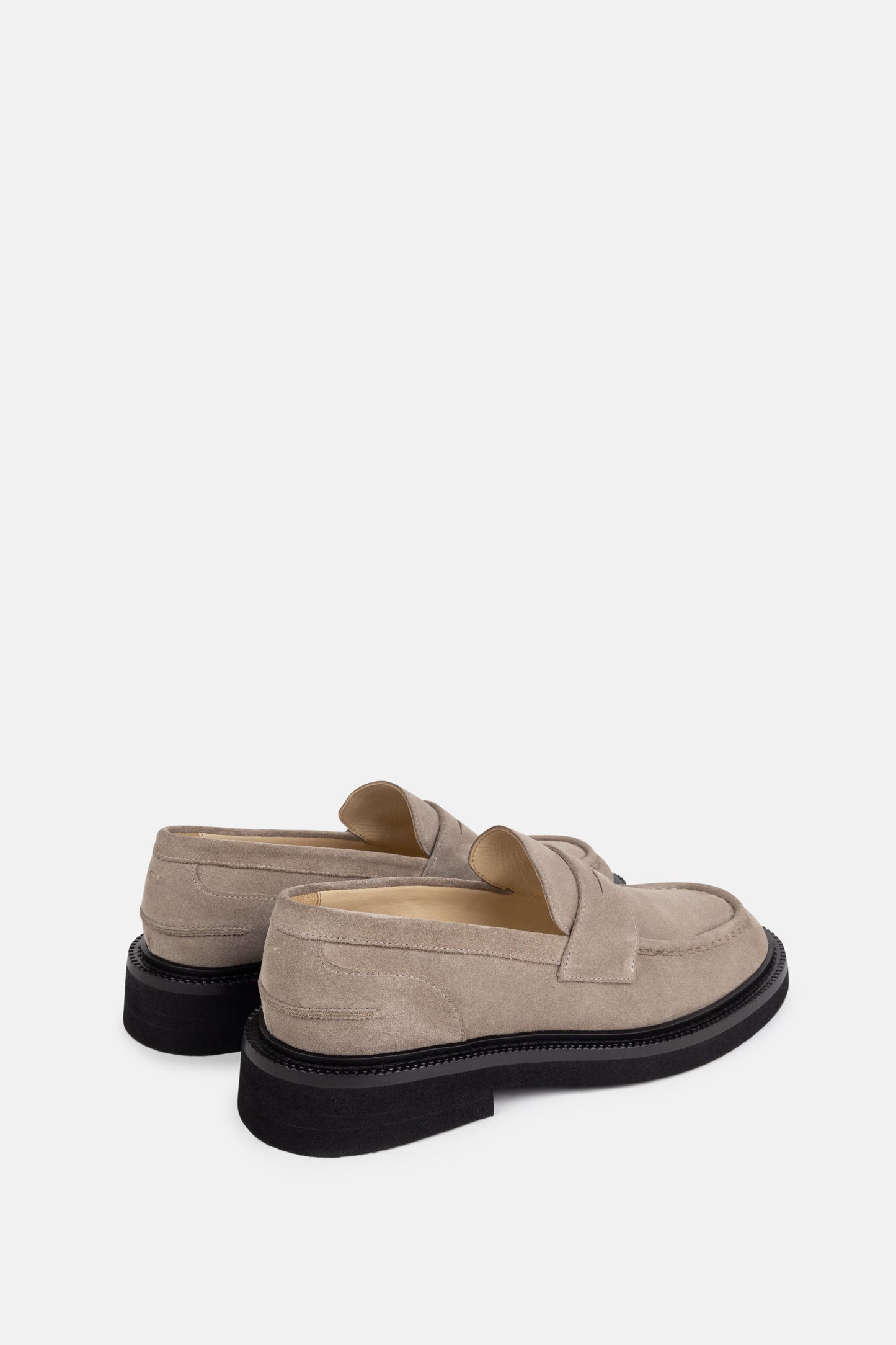 Bond Blox Suede Loafer | Hazel Brown
