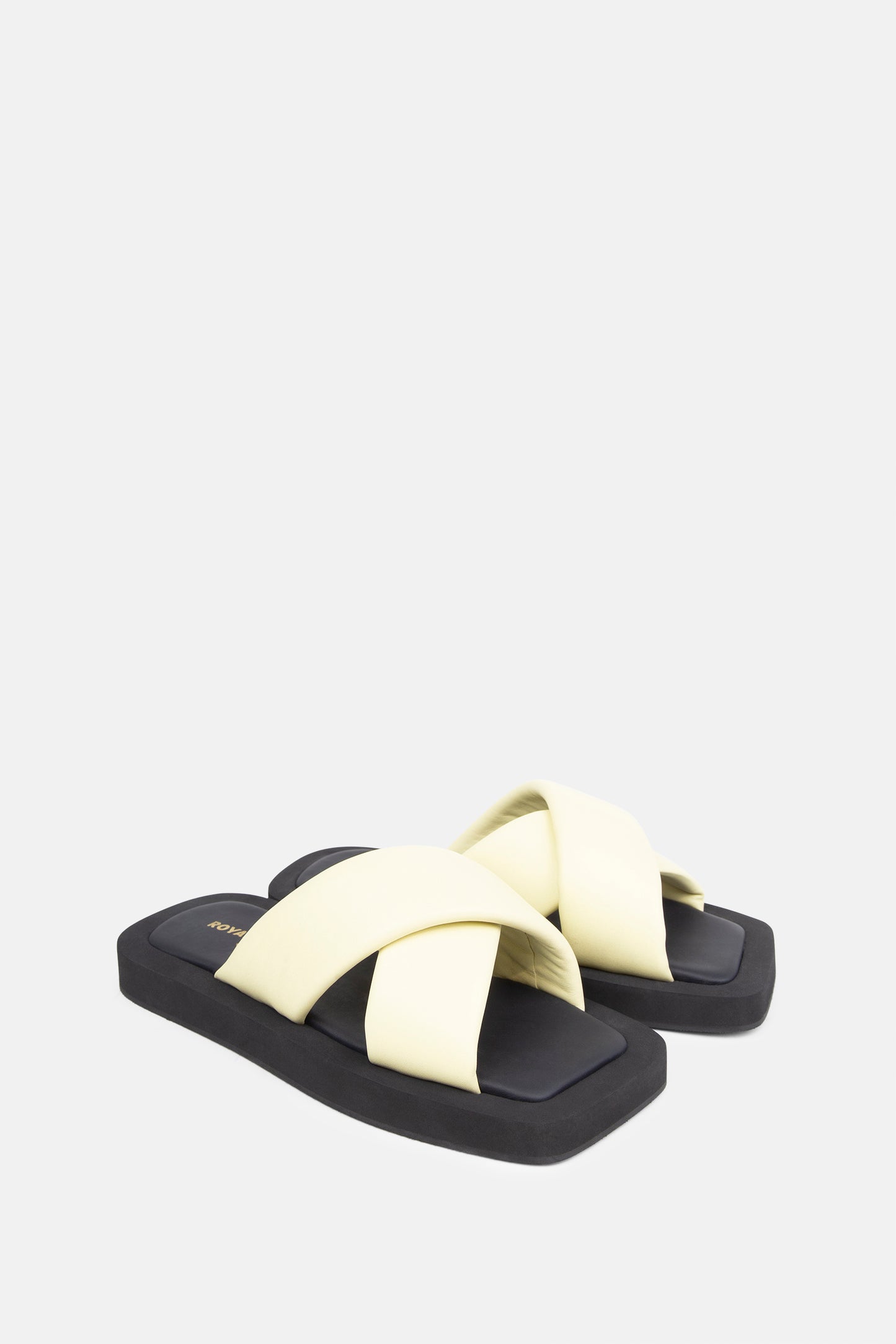 Faith Sandal | Light Yellow