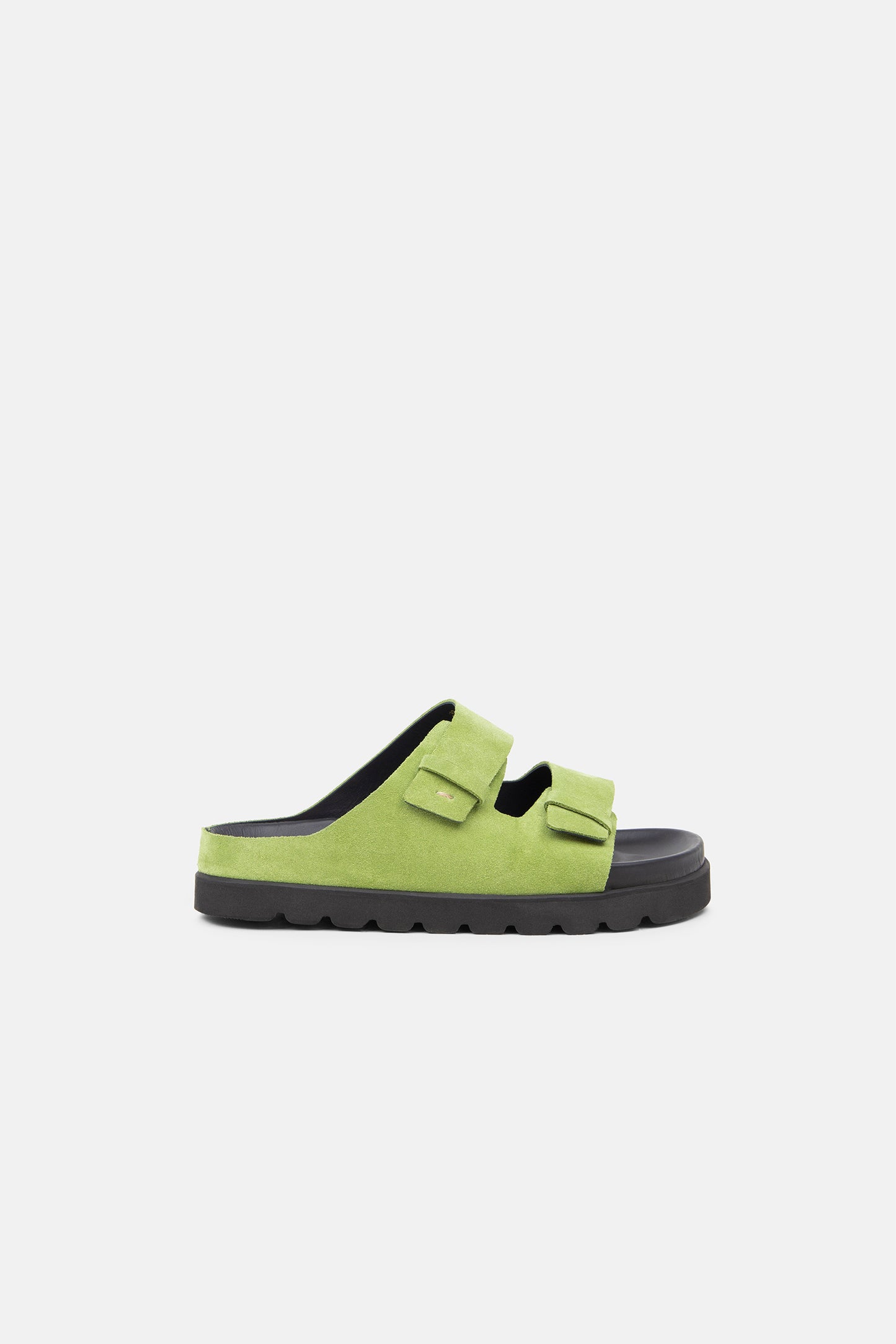 Pause Suede Comfort Sandal | Green