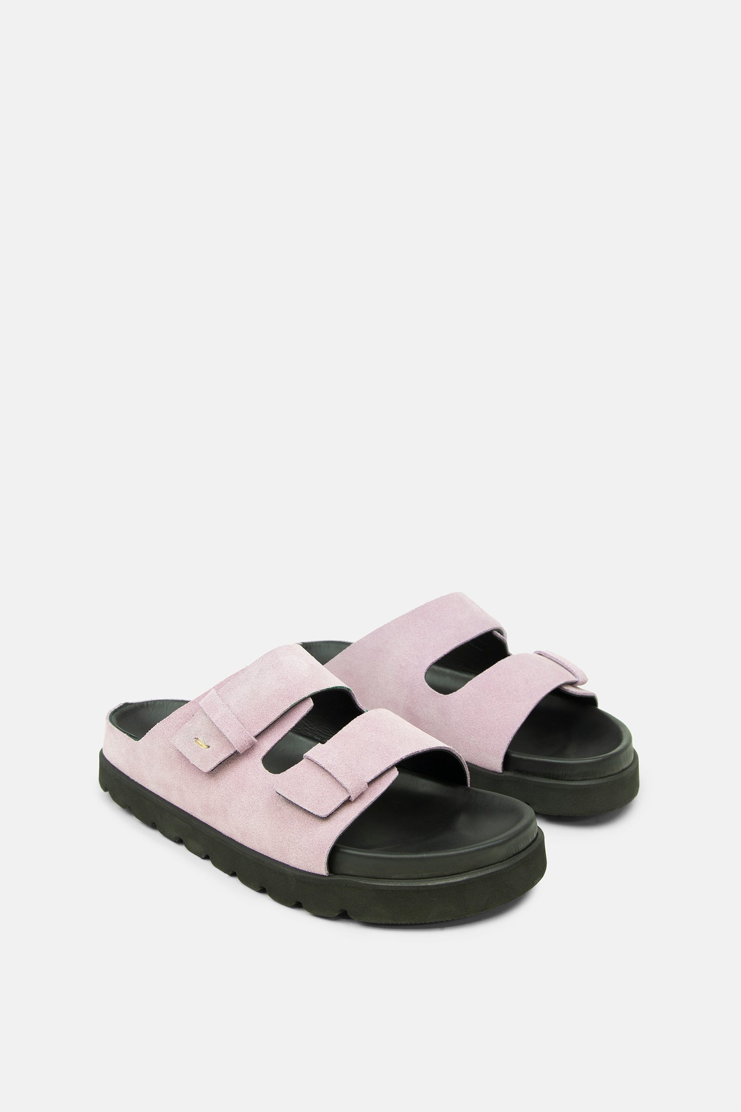 Pause Suede Comfort Sandal | Purple