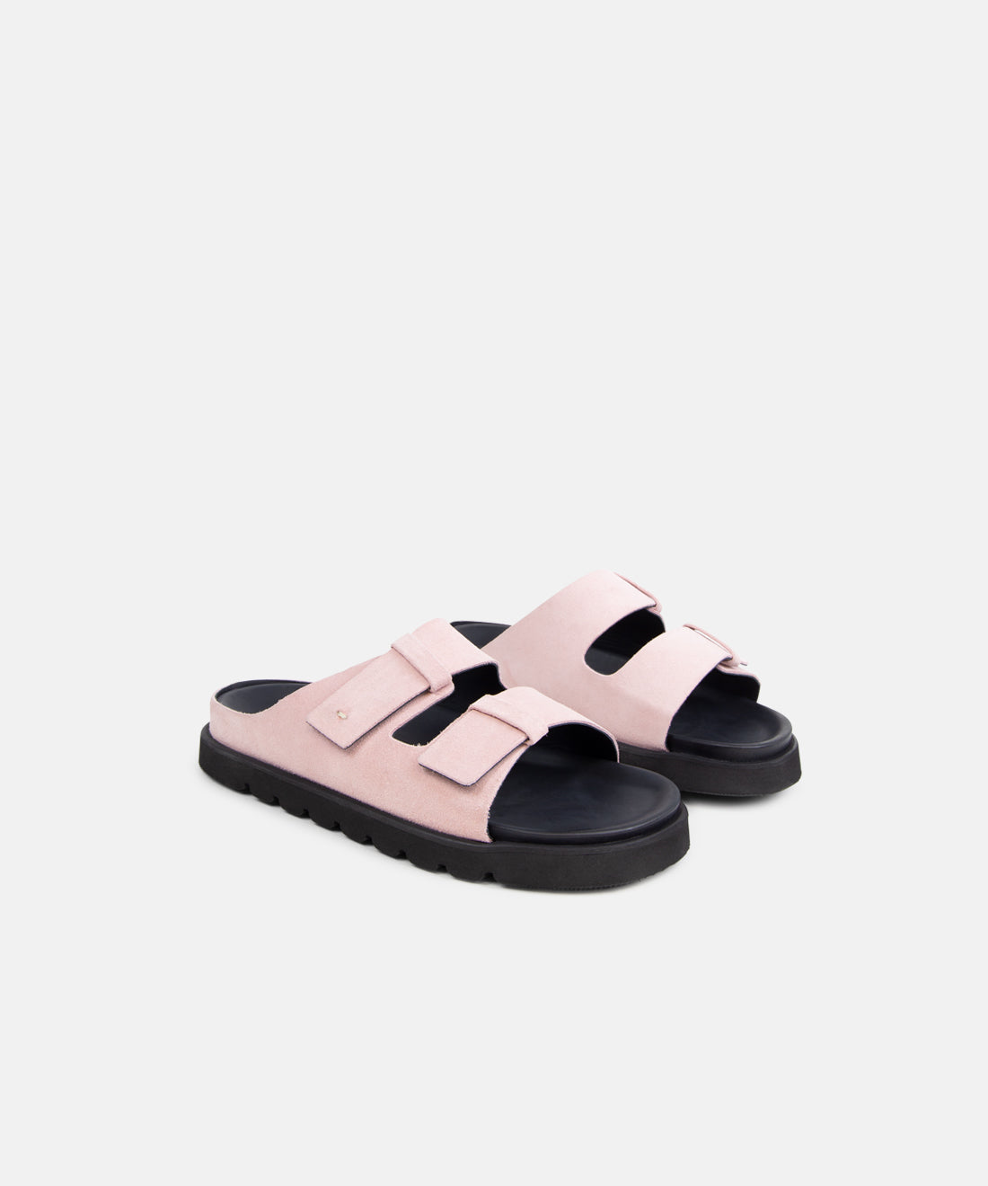 Pause Suede Comfort Sandal | Light Purple
