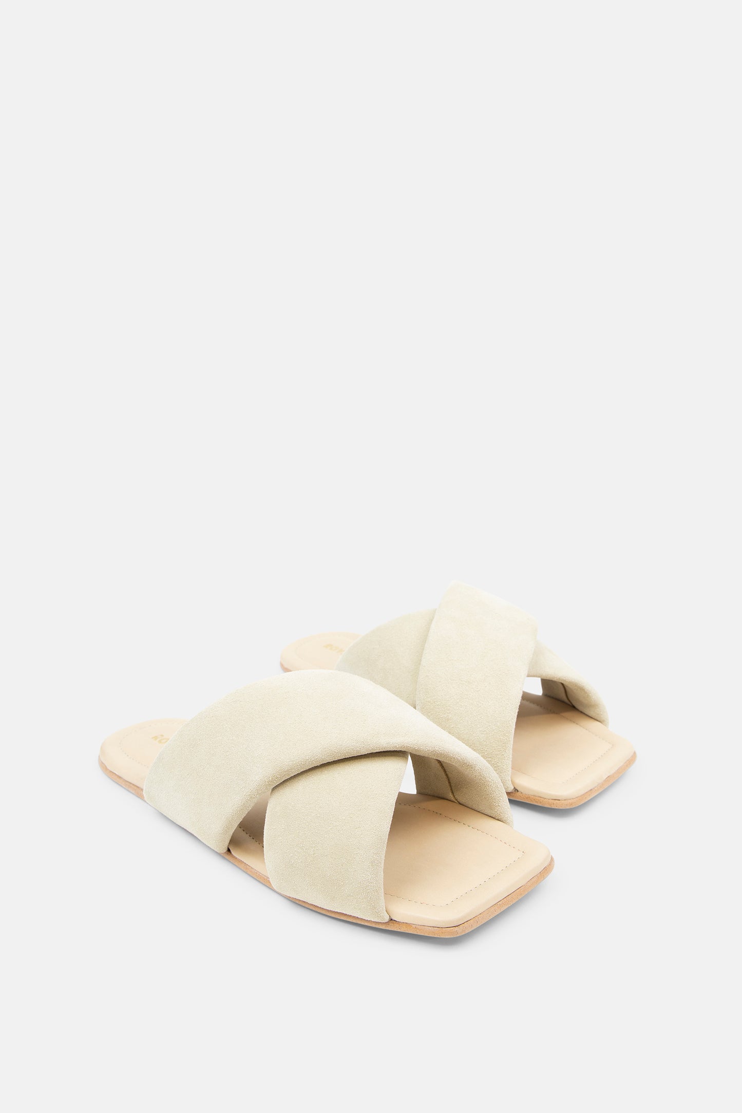 Allure Suede Sandal | Off White