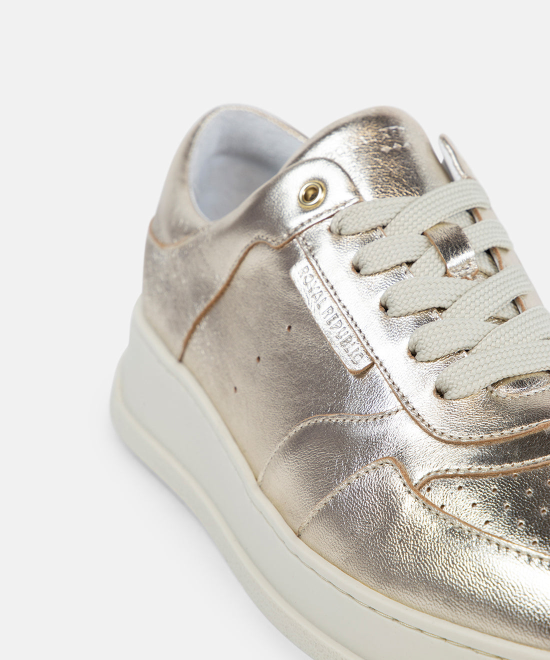 Attila Low Sneaker Metallic 241 - Women | Gold