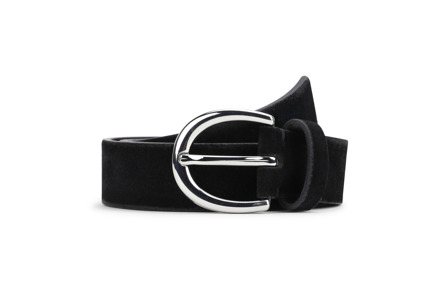 Town Suede Belt | Black