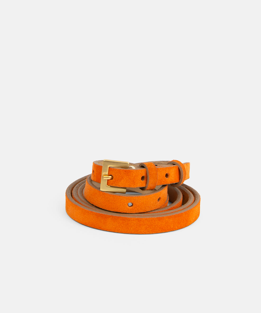 Rocket Suede Belt | Orange