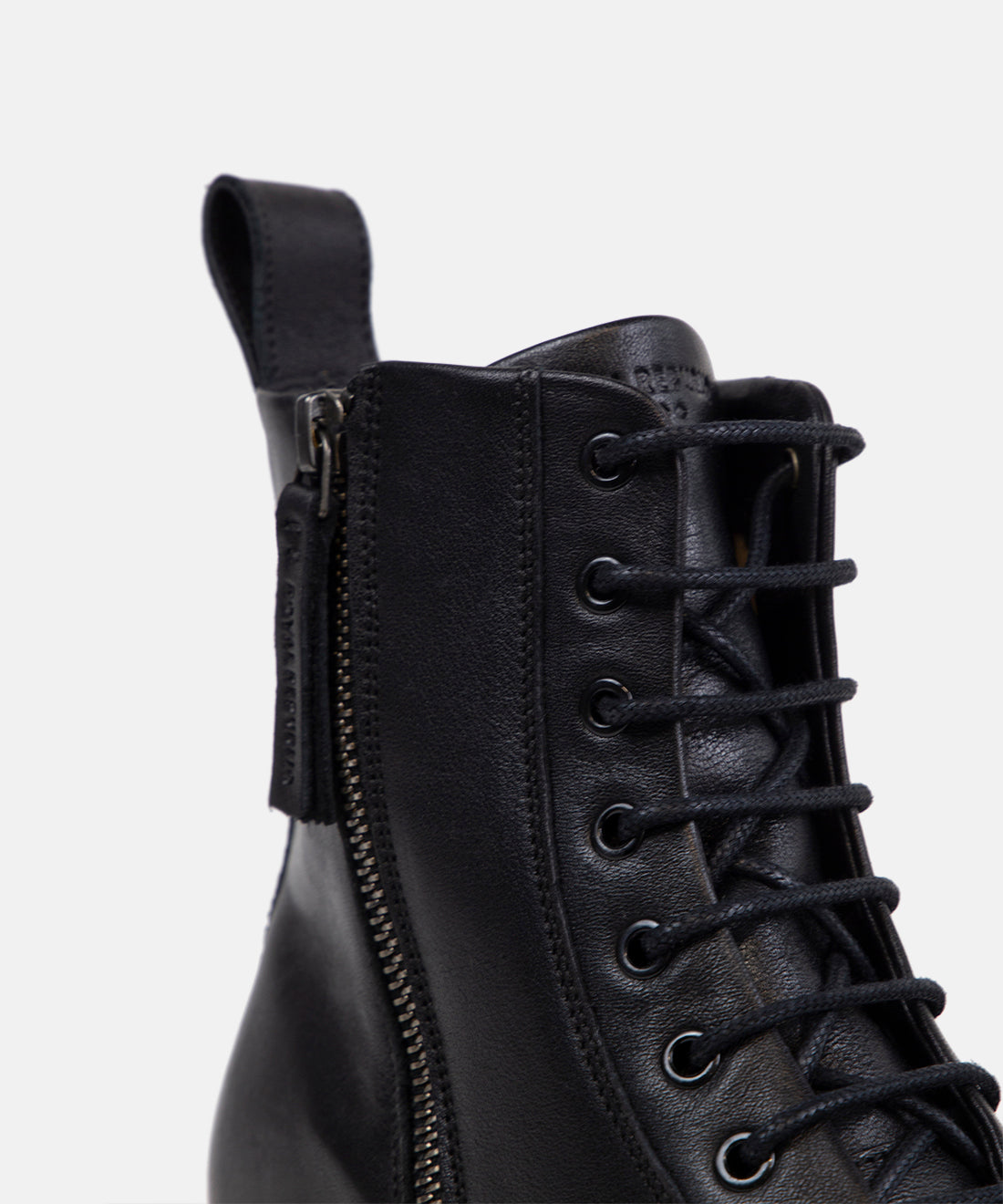 Downtown Lace Up Boot - Women | Black
