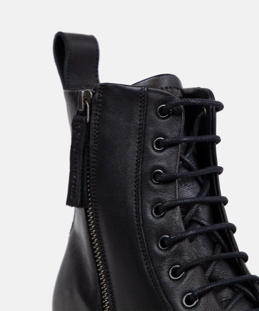 Downtown Lace Up Boot - Women | Black