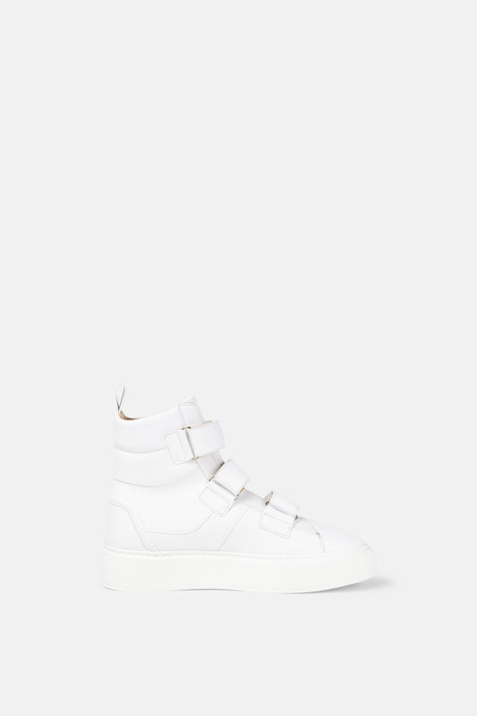 Dare Buffer Velcro Hi Top - Women | White