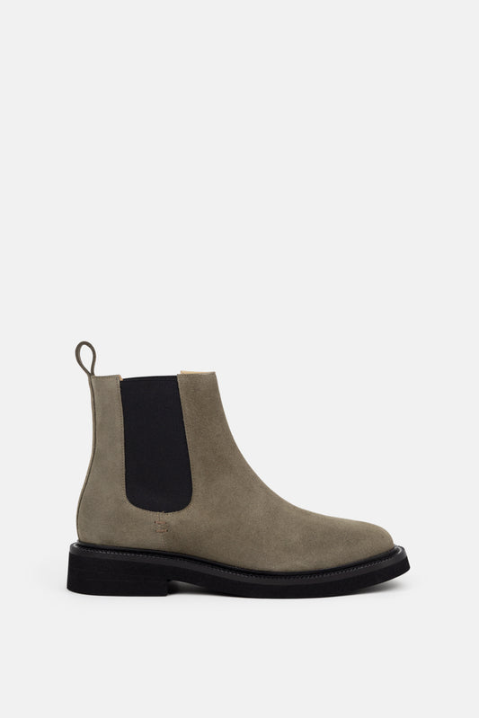 Bond Blox Suede Chelsea | Dark Khaki / Anthracite