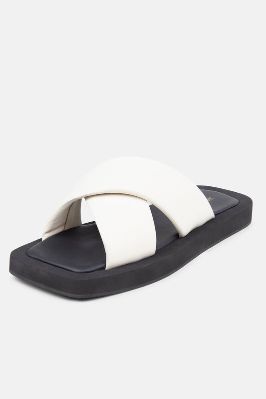 Faith Sandal | Off White