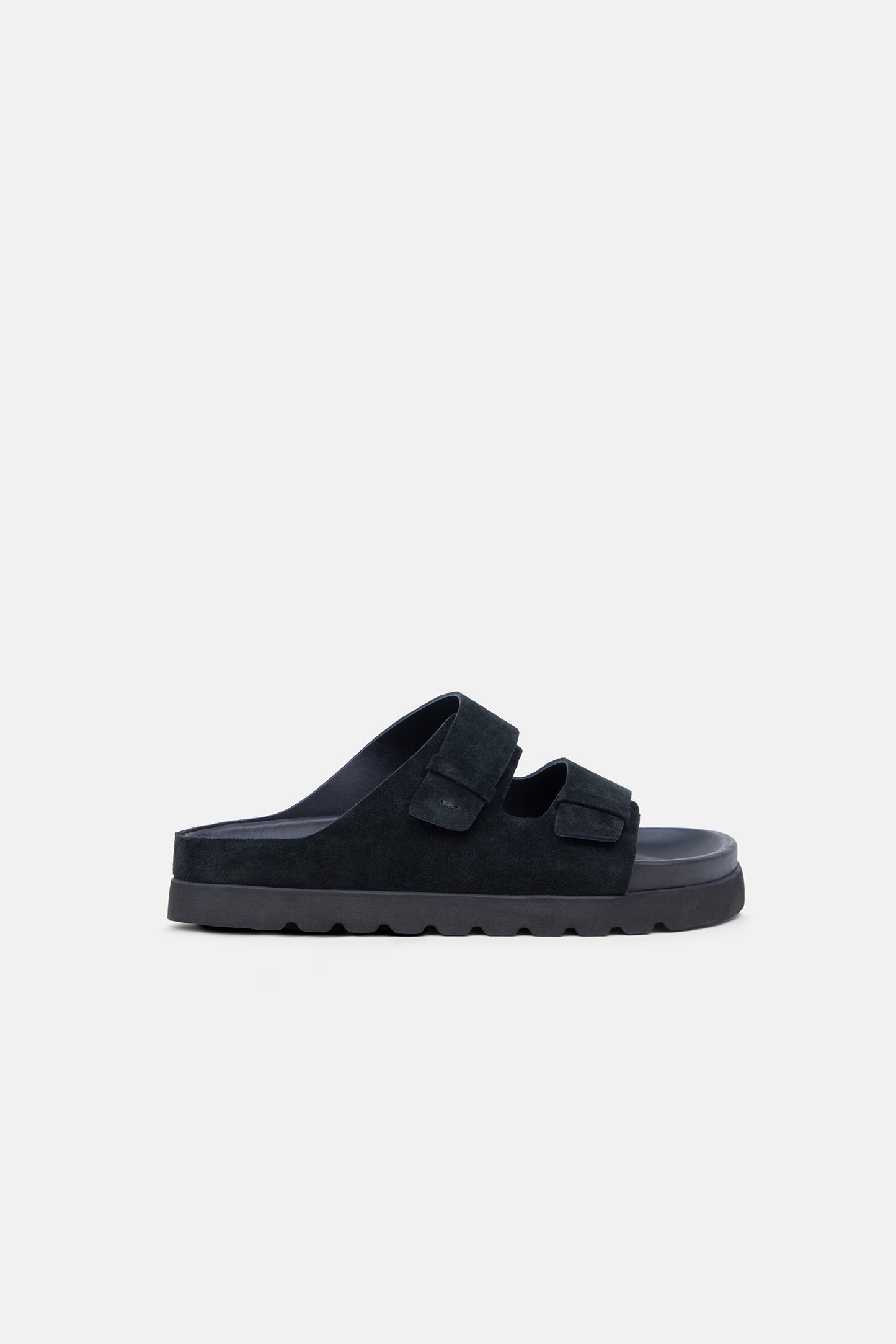 Pause Suede Comfort Sandal - Men | Black