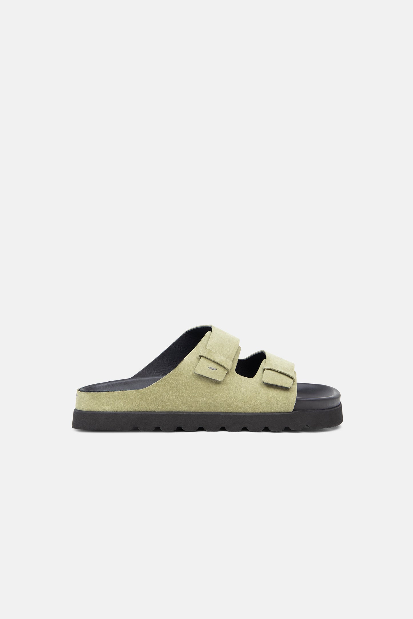 Pause Suede Comfort Sandal - Men | Green