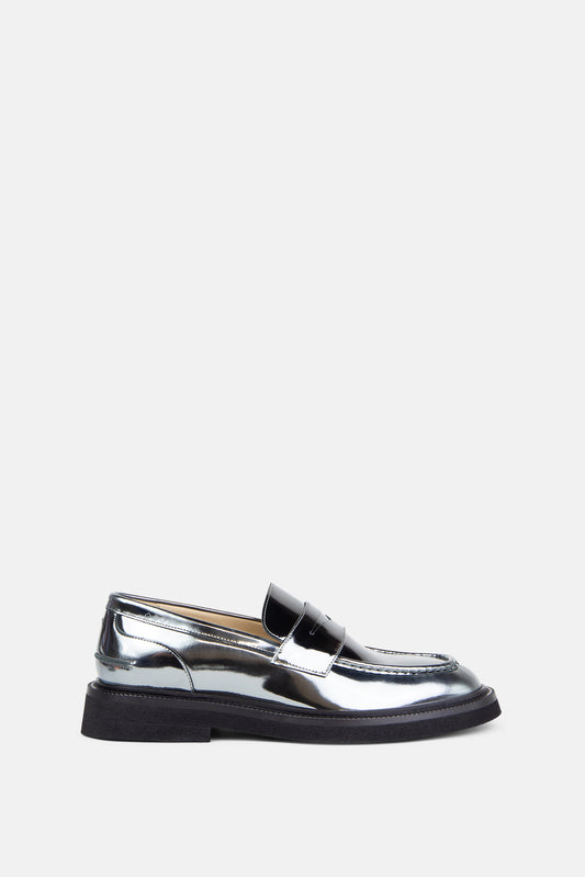 Bond Blox Mirror Loafer | Dark Khaki / Anthracite